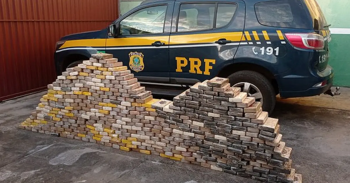 Fiscalização encontra 448 kg de cocaína em caminhão na BR 262
