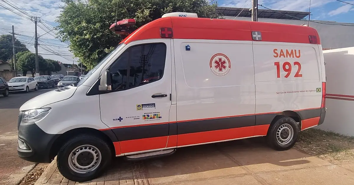 Corumbá entra para o PAC Saúde e vai receber três novas ambulâncias do SAMU