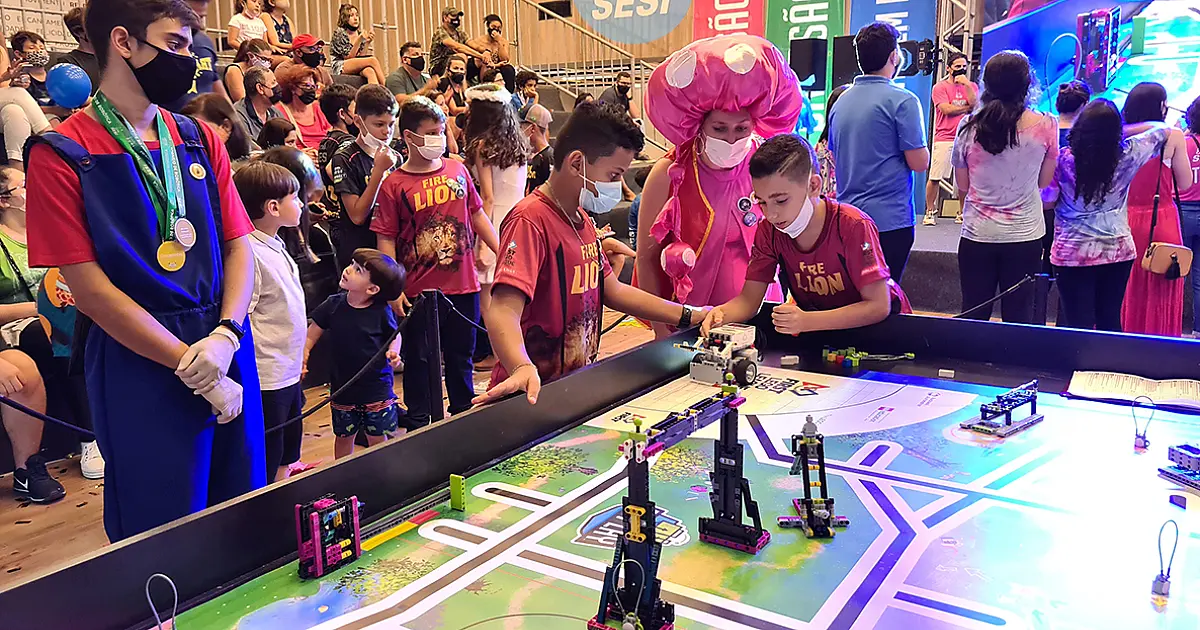 Torneio Estadual de Robótica Sesi MS será disputado neste fim de semana no Shopping Norte Sul