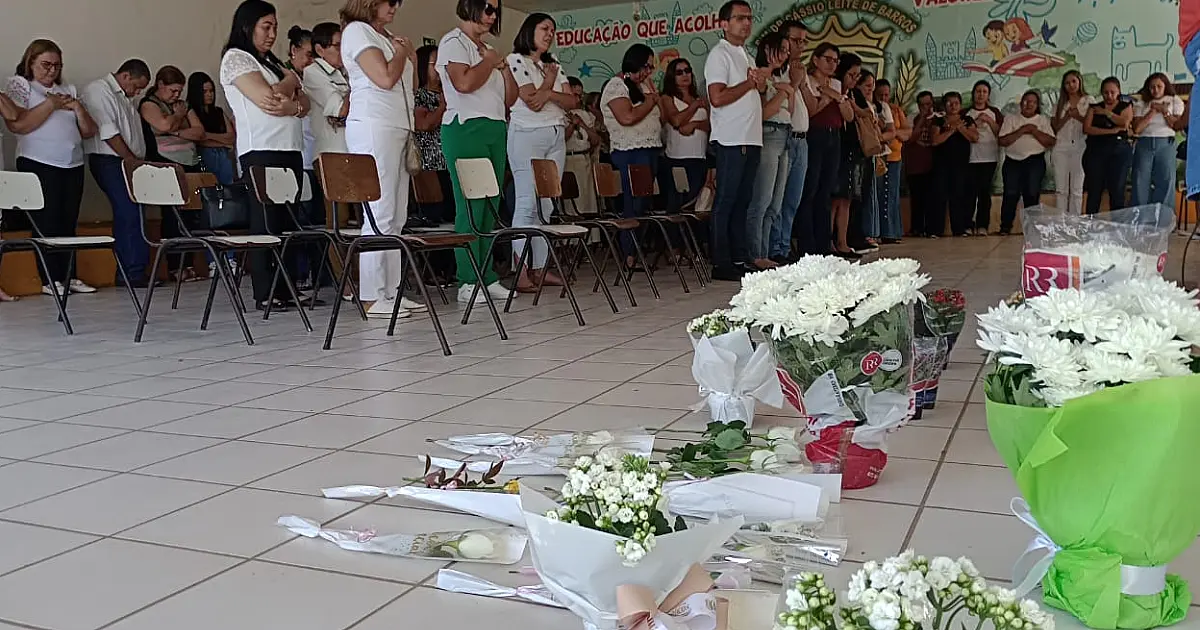 Servidores e familiares se reúnem em homenagem ao pequeno Matheus