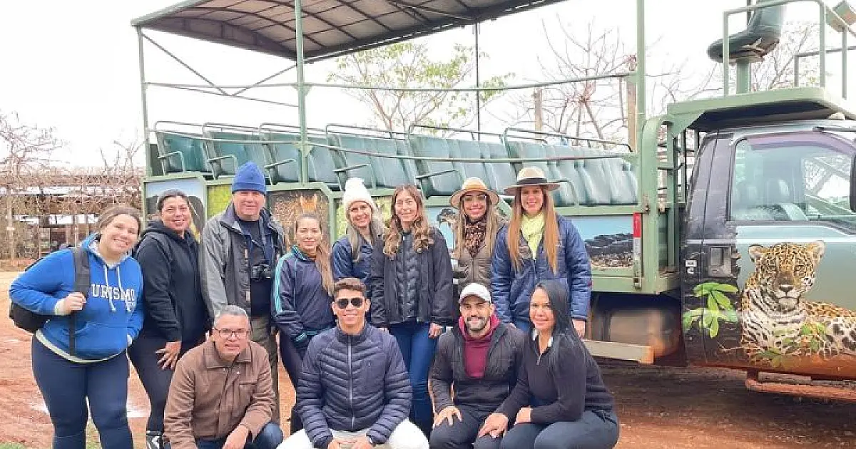 Condutores do Bioparque passam dois dias no Pantanal para aprimorar conhecimento do bioma