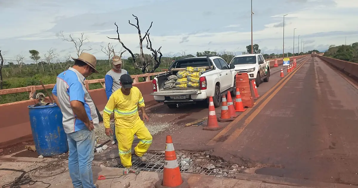 Ponte da BR-262 terá interdição total no domingo