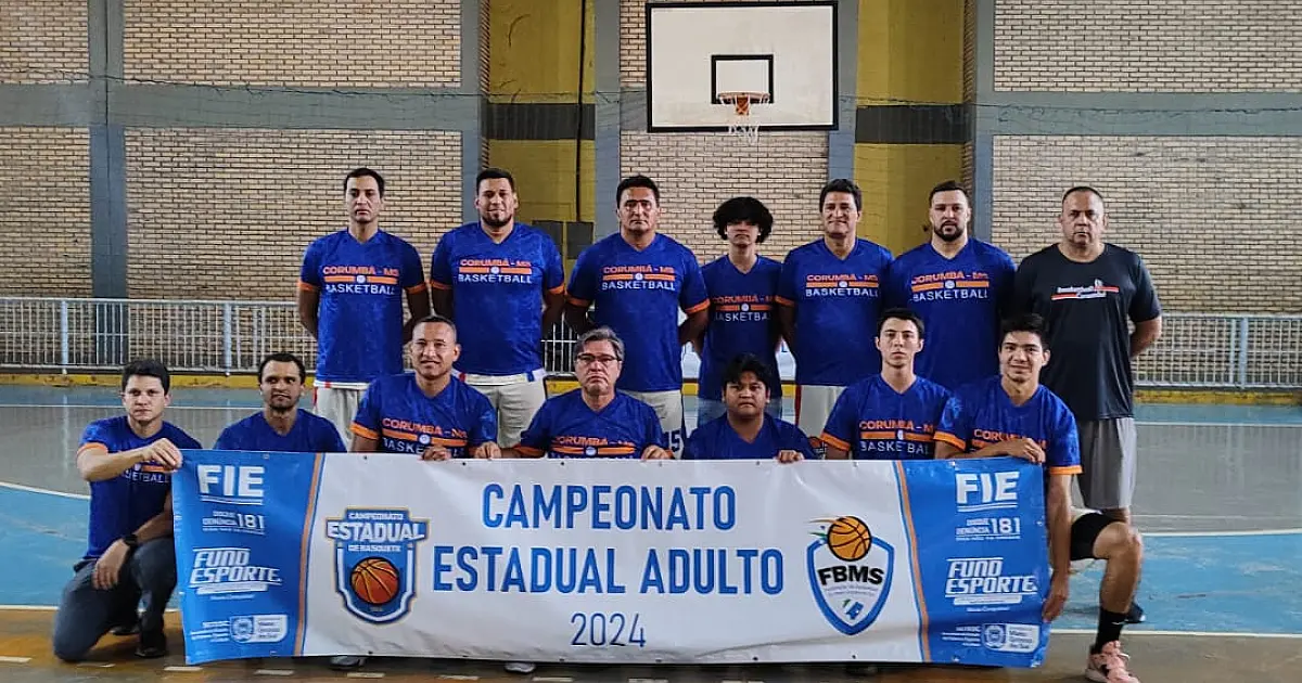 Basquete de Corumbá conquista título regional e disputará o estadual em novembro