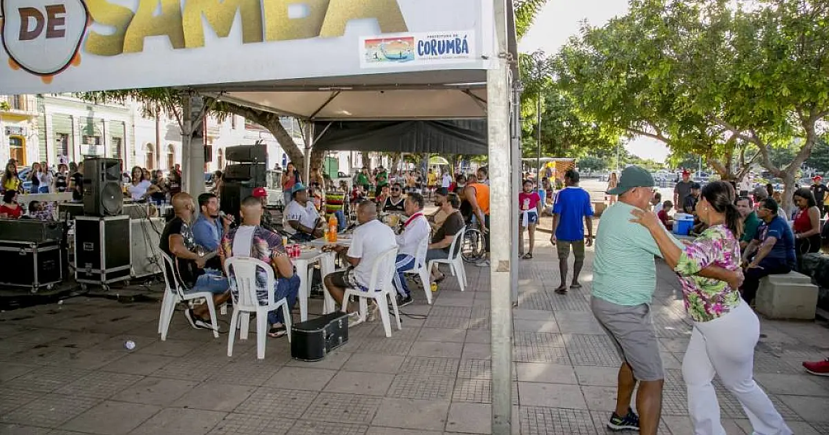 Roda de Samba do Porto Geral de Corumbá começa neste domingo a partir das 11 horas