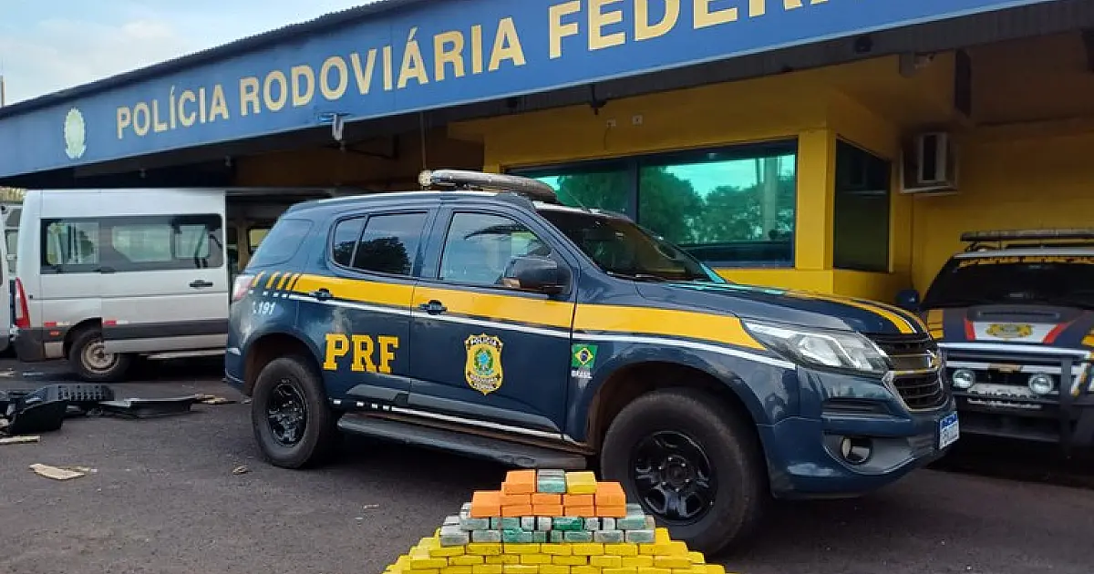 Carro que saiu de Corumbá com 98 kg de cocaína é interceptado na BR 163