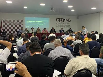 Sistema Comércio MS apresenta ações e iniciativas para vereadores de MS
