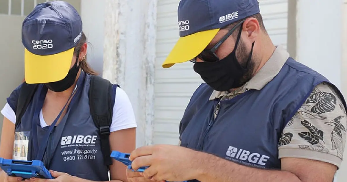 IBGE abre mais de 200 mil vagas para o Censo 2022 em todo o país