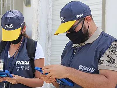 IBGE abre mais de 200 mil vagas para o Censo 2022 em todo o país