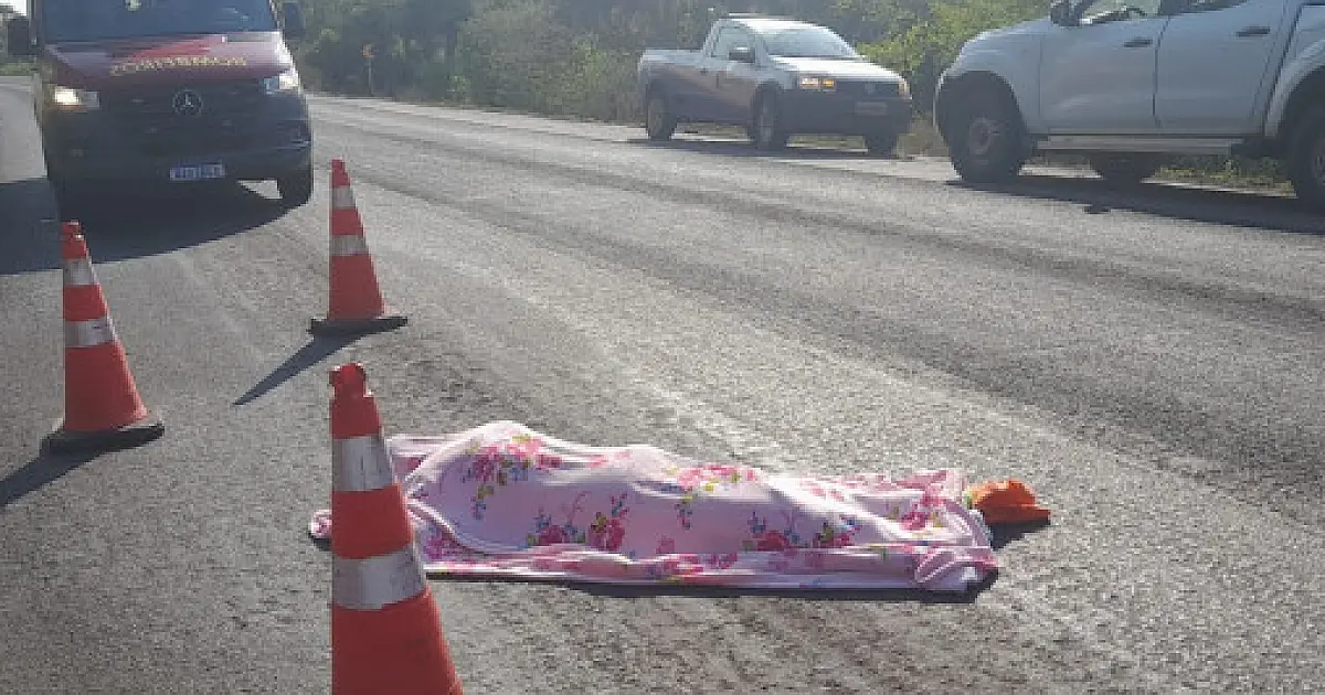 Caminhonete que matou trabalhador atropelado na BR 262 seguia para Capital