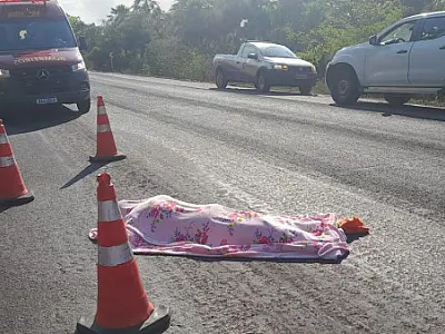 Caminhonete que matou trabalhador atropelado na BR 262 seguia para Capital