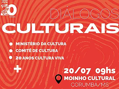 Comitê da Cultura de MS realiza encontro neste sábado (20) em Corumbá