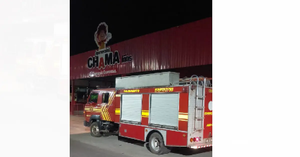 Fumaça de dedetização aciona alarme de falso incêndio em supermercado de Corumbá