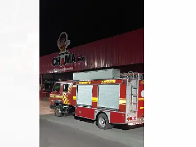 Fumaça de dedetização aciona alarme de falso incêndio em supermercado de Corumbá