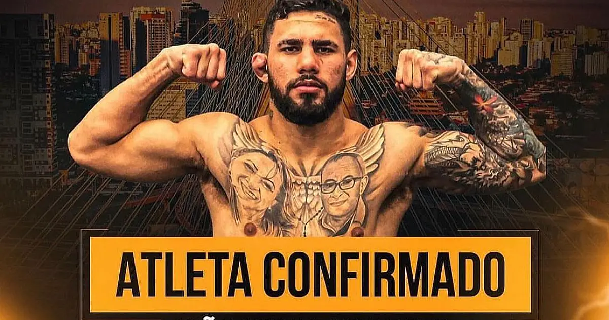 Atleta de Corumbá, João Lucas Marreta luta no Fight Music Show em São Paulo