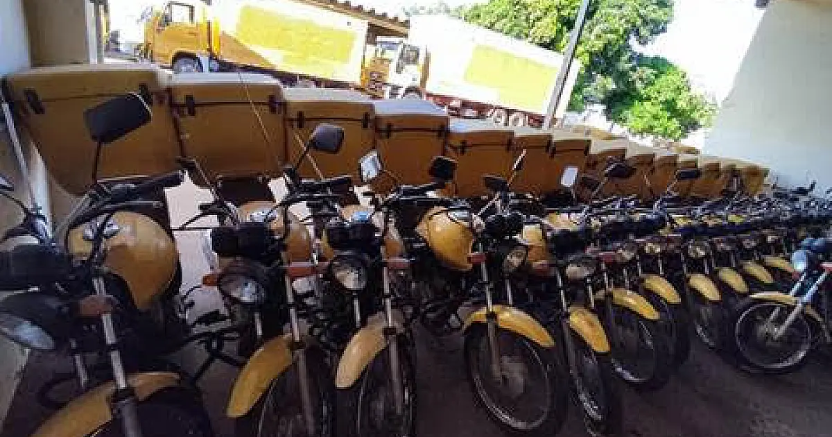Correios realiza leilão de motocicletas em Mato Grosso do Sul