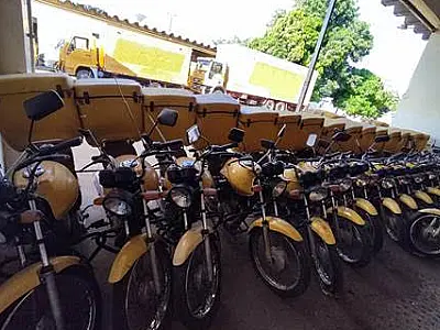 Correios realiza leilão de motocicletas em Mato Grosso do Sul