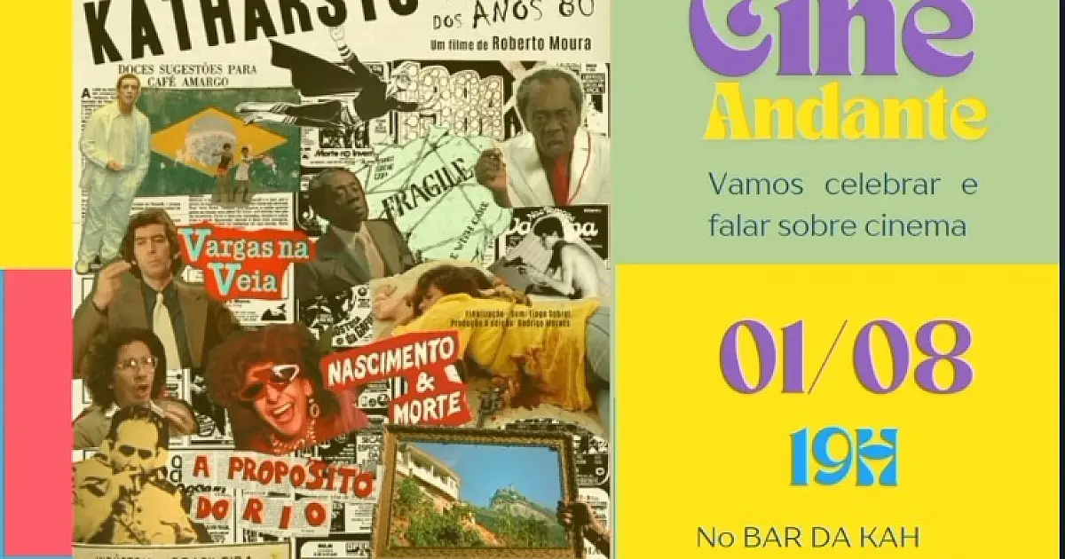 Programa Cine Andante divulga programação de agosto em Corumbá