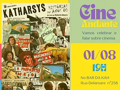 Programa Cine Andante divulga programação de agosto em Corumbá