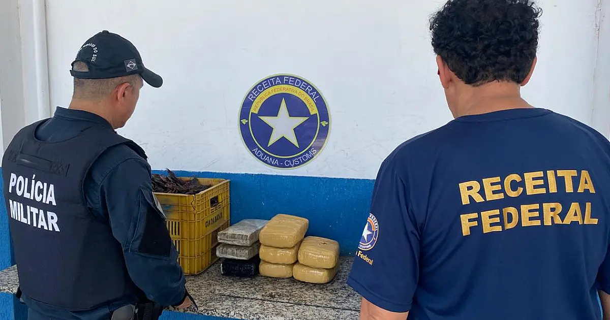 Boliviano é preso com 8 kg de Skunk entre sacas de pimenta e vagem