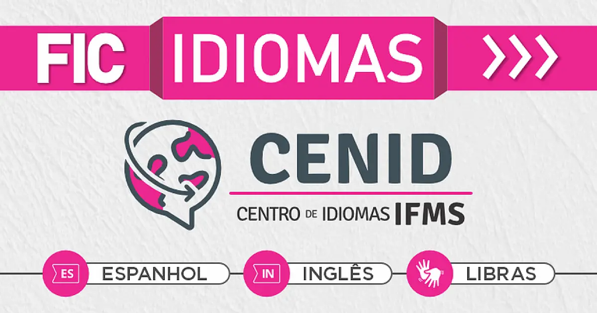 IFMS abre seleção para cursos de idiomas em 2024