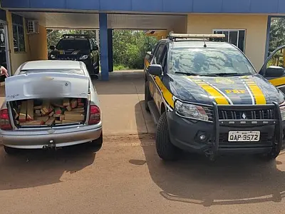 PRF apreende meia tonelada de maconha em Guia Lopes de Laguna