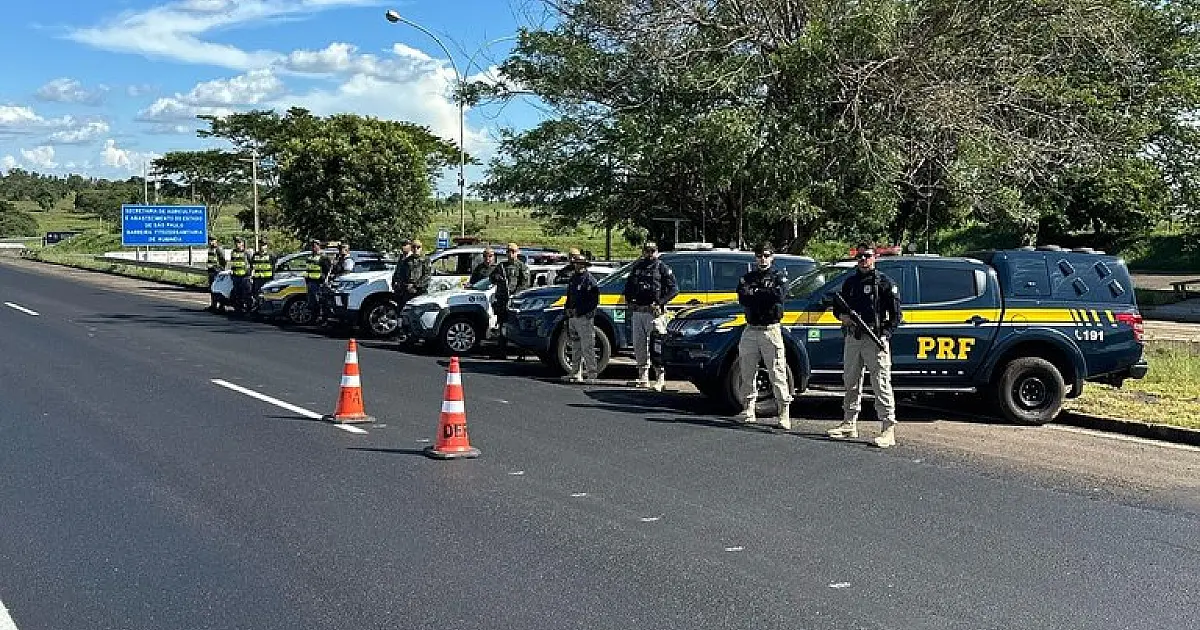 Operação Ano Novo da PRF encerra com 32 feridos e uma morte nas rodovias federais de MS