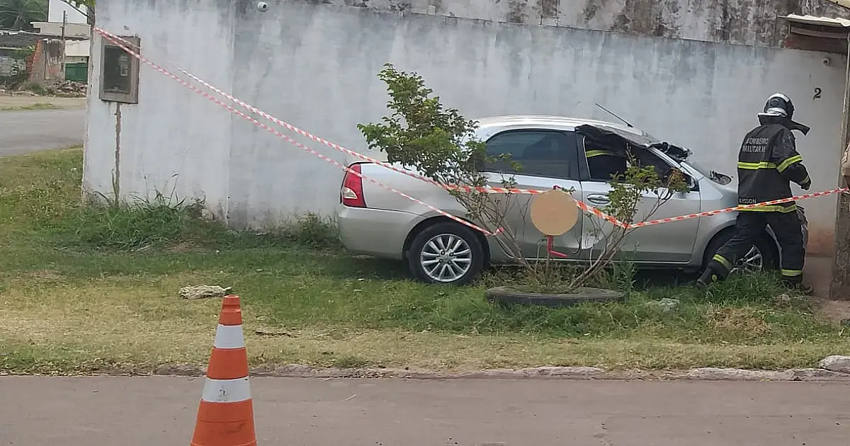 Explosão de GNV deixa motorista com queimaduras na cabeça, tórax e braços