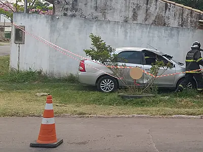 Explosão de GNV deixa motorista com queimaduras na cabeça, tórax e braços
