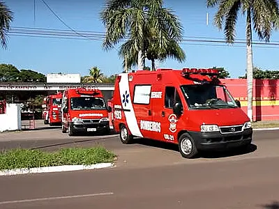 Trote mobiliza Bombeiros para acidente falso na BR 262