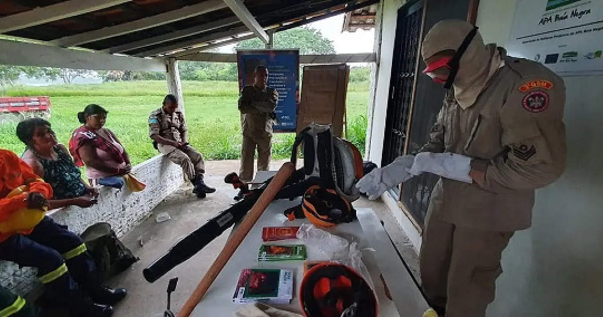 Comunidades e propriedades preparam-se para prevenir fogo no Pantanal