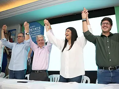 Rose Modesto e Alberto Schlatter são candidatos ao governo pela chapa União- Podemos