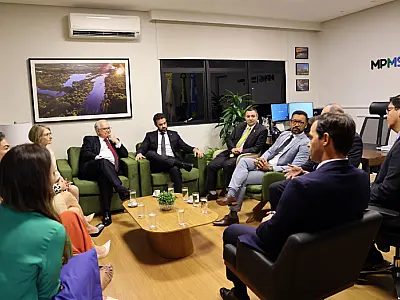 Em visita ao MPMS, Fachin enaltece a atuação da instituição no cenário brasileiro