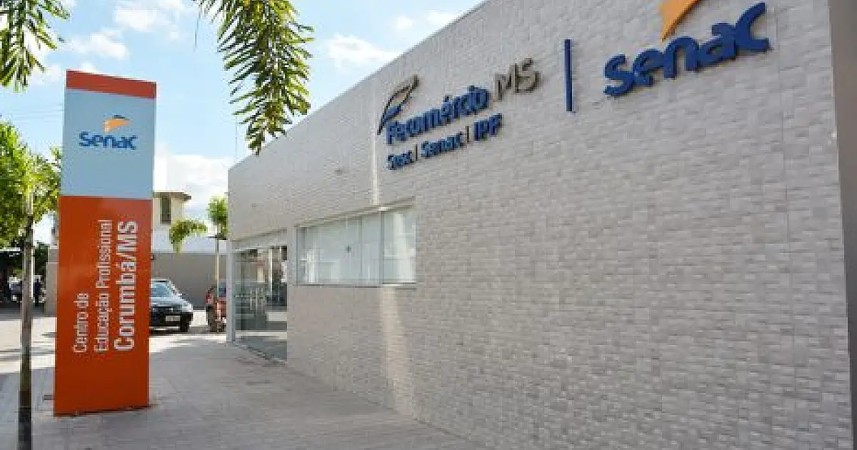 Senac Corumbá oferece cursos de qualificação técnica com 30% de desconto
