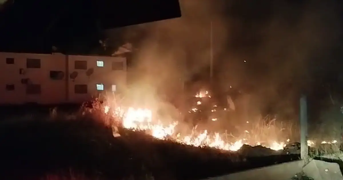 Corumbá registra três incêndios em vegetação entre noite e madrugada