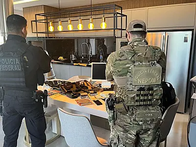 Operação da PF combate tráfico de drogas e lavagem de dinheiro em Corumbá