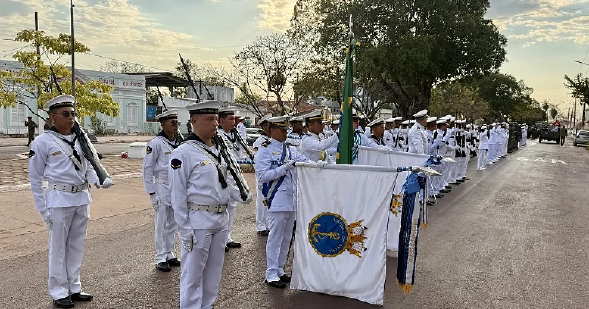 Vídeo registra na íntegra do desfile da Independência em Ladário