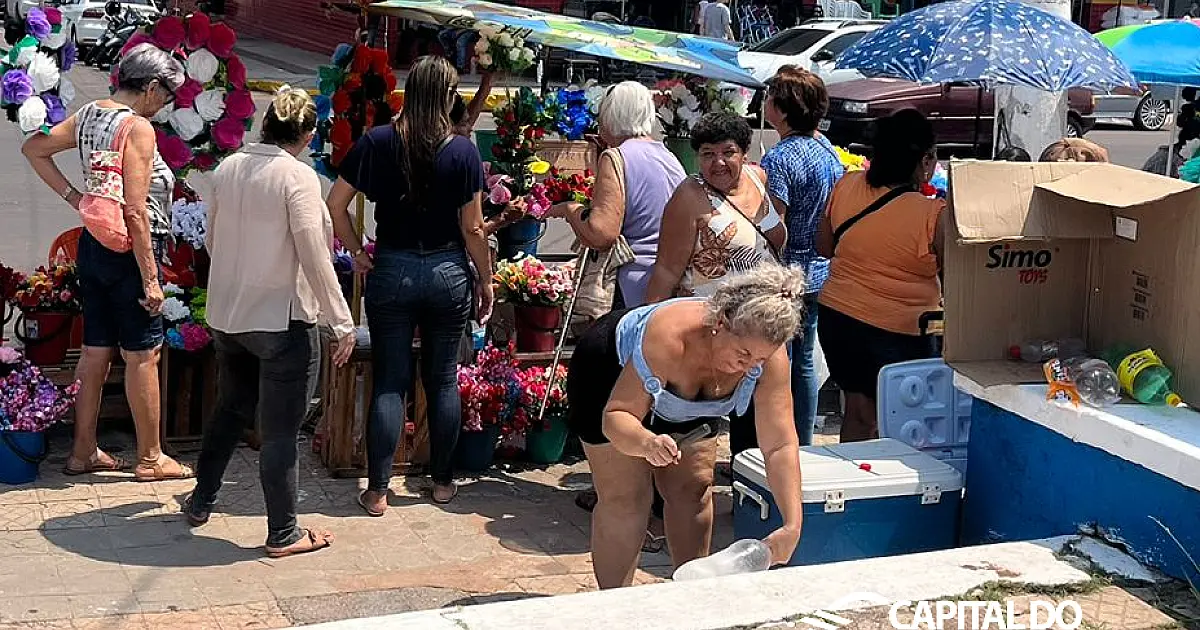 Corumbá fica entre as cinco cidades mais quentes do país no Dia de Finados