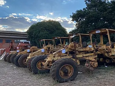 Leilão de equipamentos rodoviários da Agesul acontece nesta quinta-feira