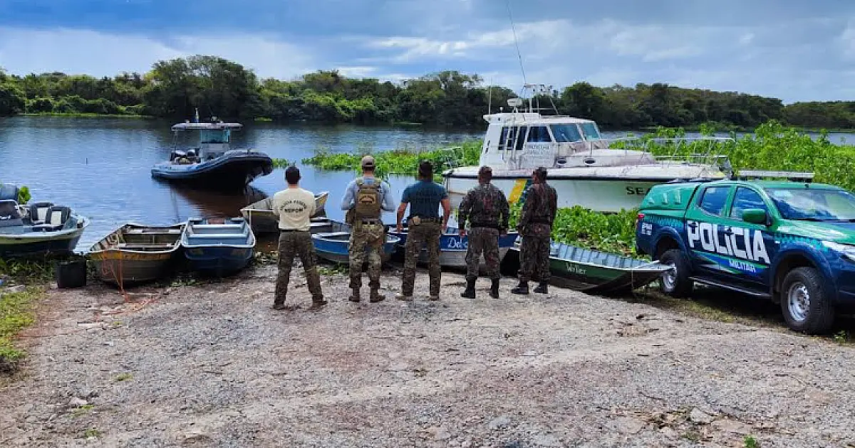 Decoada mobiliza PMA e PF em ação conjunta para impedir pesca predatória