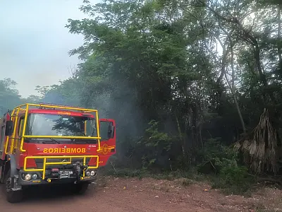 Incêndio no Assentamento Mato Grande é destaque no plantão dos Bombeiros