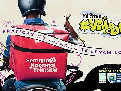 Semana Nacional do Trânsito terá ação com foco em boas práticas dos motociclistas