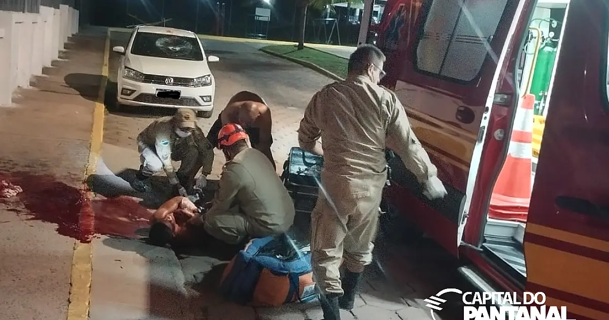 Homem esfaqueado andava nu pelo bairro Ceac em Ladário