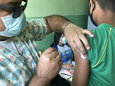 Ladário inicia vacinação nas escolas em agosto