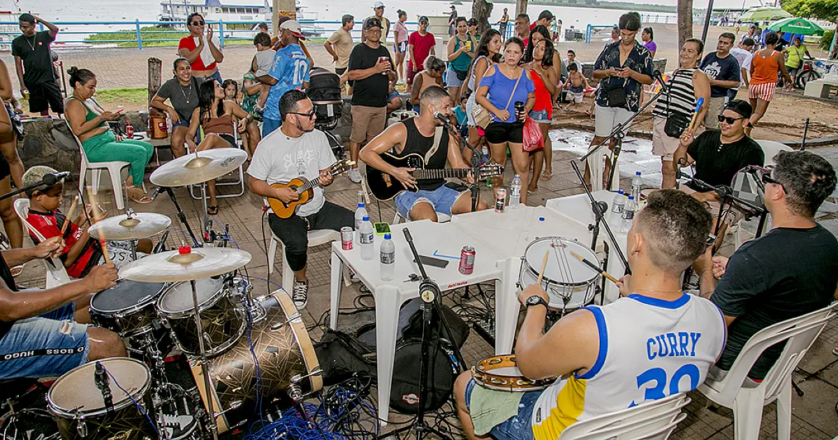 1ª Roda de Samba anima o Porto Geral