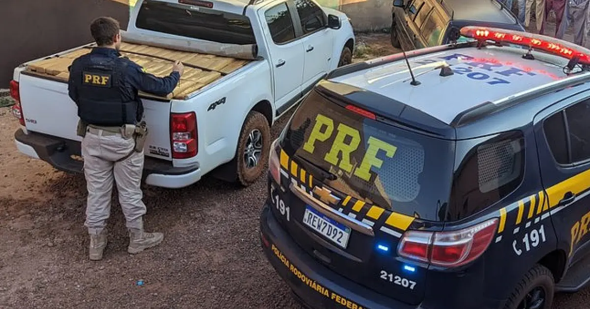 PRF apreende 1,5 tonelada de maconha em Maracaju