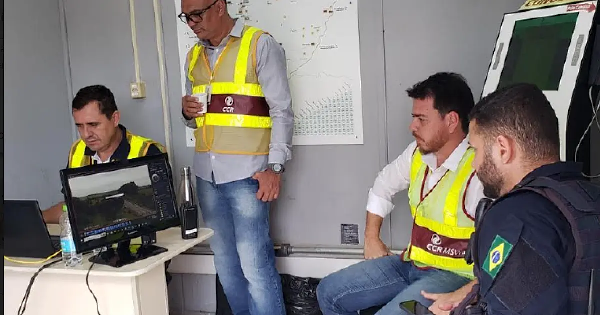 Câmeras da CCR MSVia reforçam ações de fiscalização da PRF na BR-163