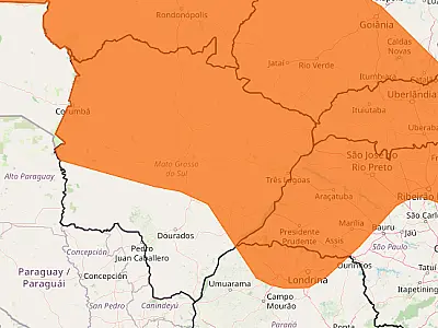 Inmet alerta para clima de deserto nos municípios de MS