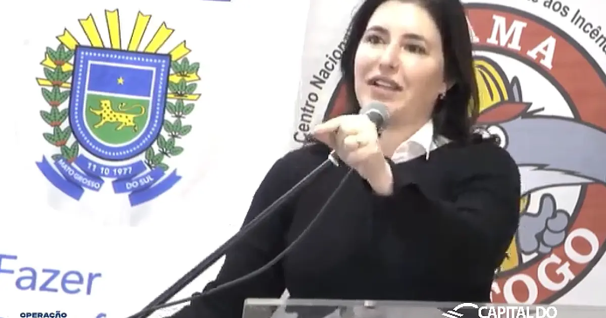 "Não chegamos tarde!", diz Simone Tebet em nova visita à Corumbá