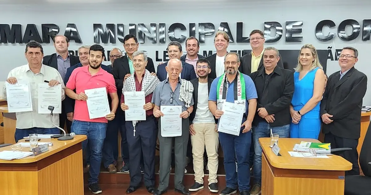 Dia Internacional de Solidariedade ao Povo Palestino é celebrado com homenagens na Câmara
