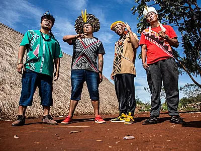 Grupo de rap indígena de MS Brô MC's é citado em questão do ENEM 2023